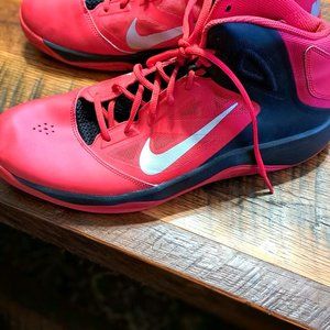 Mens Nike Red Dual Fusion 2012 Basketball Sneakers  13